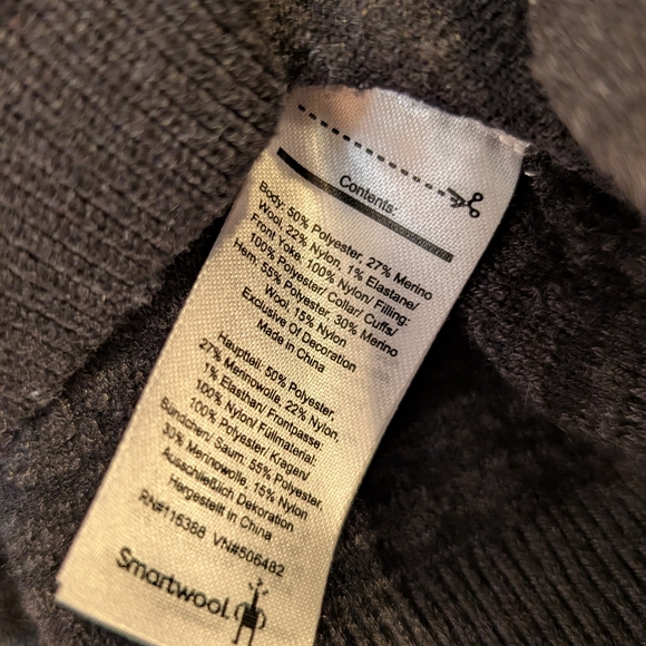 Smartwool Black Performance Jacket - Picture 3 of 4